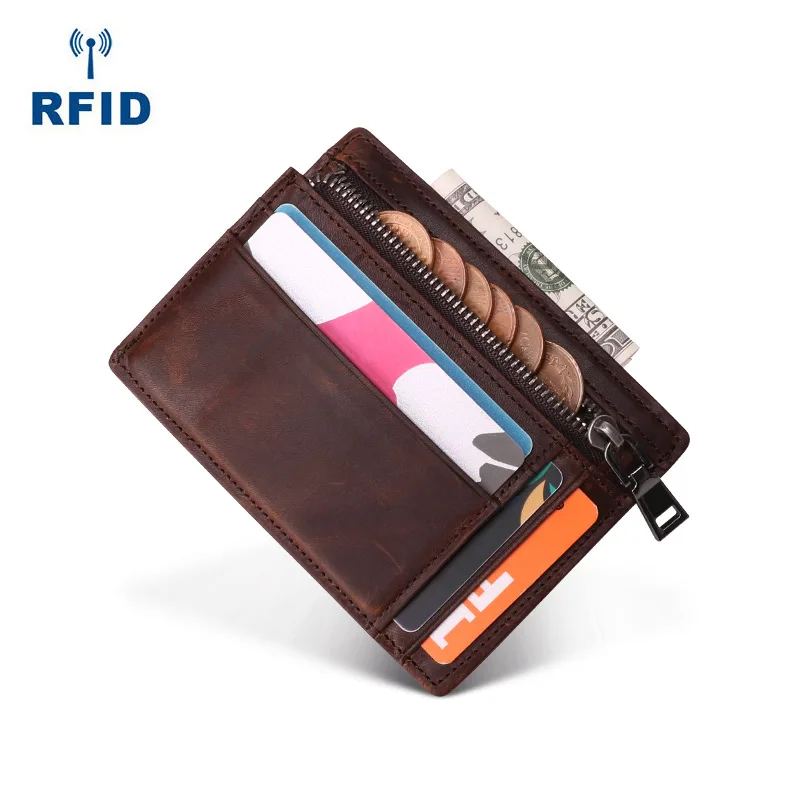 New RFID real pickup bag multi card position certificate bag card cover zero wallet multifunctional zipper small wallet
New RFID real pickup bag multi card position certificate bag card cover zero wallet multifunctional zipper small wallet