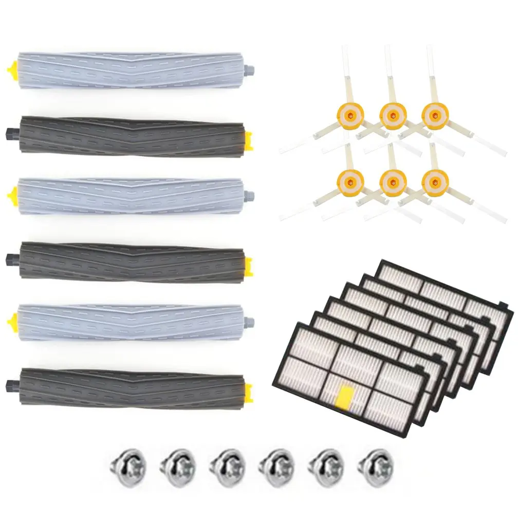 Replacement Parts For IRobot For 800 860 870 880 980 Spinning Side Brushes Filters Multi-Surface Rubber Brushes
Replacement Parts For IRobot For 800 860 870 880 980 Spinning Side Brushes Filters Multi-Surface Rubber Brushes