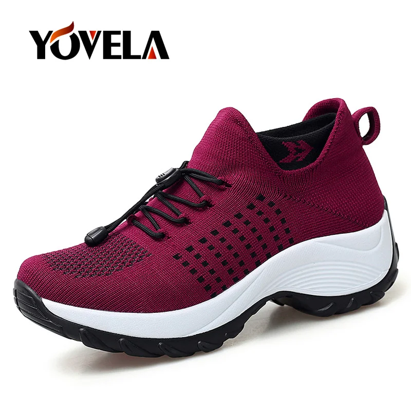 Autumn Women Sneakers Shoes Slip on Flat Platform Wedges Sneakers for Women Slip on Mesh Casual Shoes Woman Comfortable Shoes
Autumn Women Sneakers Shoes Slip on Flat Platform Wedges Sneakers for Women Slip on Mesh Casual Shoes Woman Comfortable Shoes