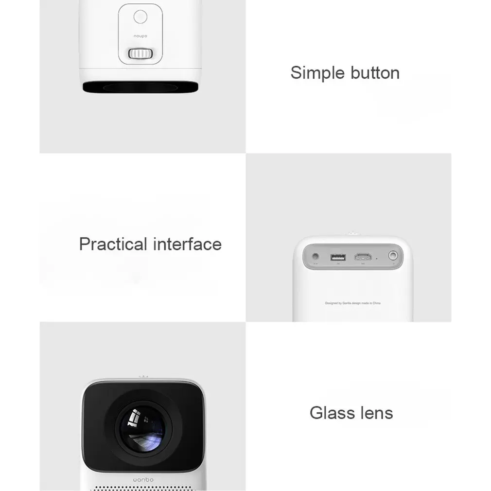Global Version Wanbo T2 MAX Projector 1080P Mini LED Portable Projector 1920*1080P Vertical Keystone Correction For Home Office
Global Version Wanbo T2 MAX Projector 1080P Mini LED Portable Projector 1920*1080P Vertical Keystone Correction For Home Office