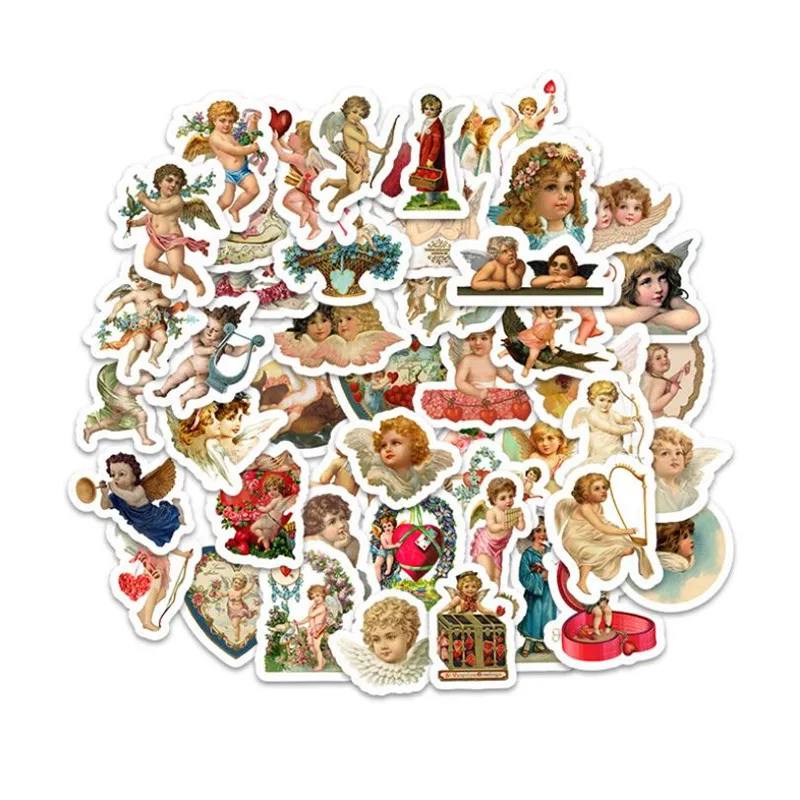 10/30/50PCS Cupid Angel Cartoon Cute Stationery Waterproof Laptop Suitcase Helmet Decoration Graffiti Stickers Toy Wholesale
10/30/50PCS Cupid Angel Cartoon Cute Stationery Waterproof Laptop Suitcase Helmet Decoration Graffiti Stickers Toy Wholesale