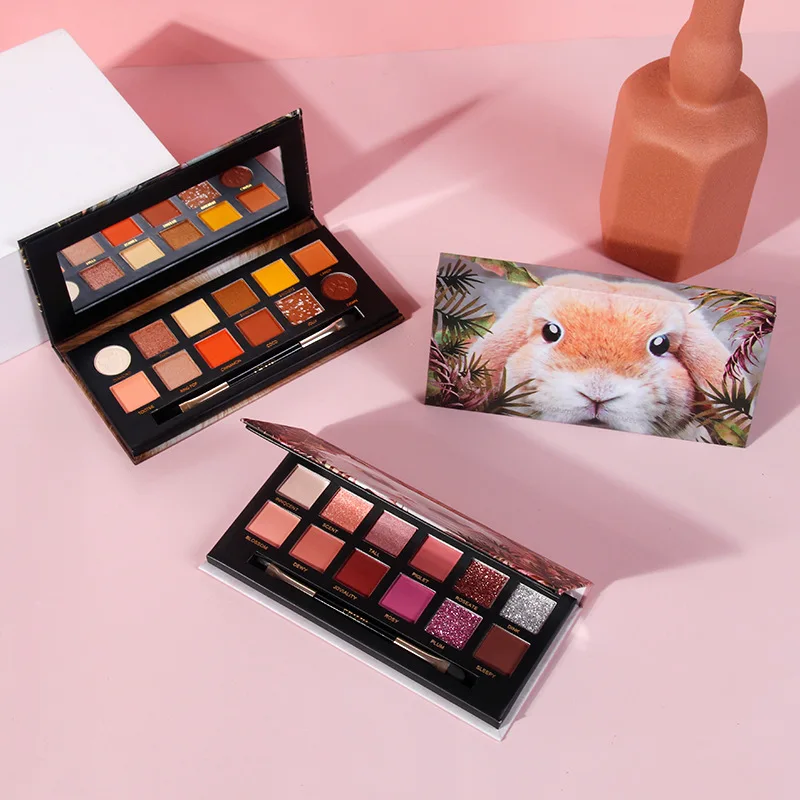 12 Colors Animal Eyeshadow Palette Waterproof Long Lasting Matte Glitter Shimmer Shiny Eye Shadow Powder Beauty Makeup Cosmetic
12 Colors Animal Eyeshadow Palette Waterproof Long Lasting Matte Glitter Shimmer Shiny Eye Shadow Powder Beauty Makeup Cosmetic