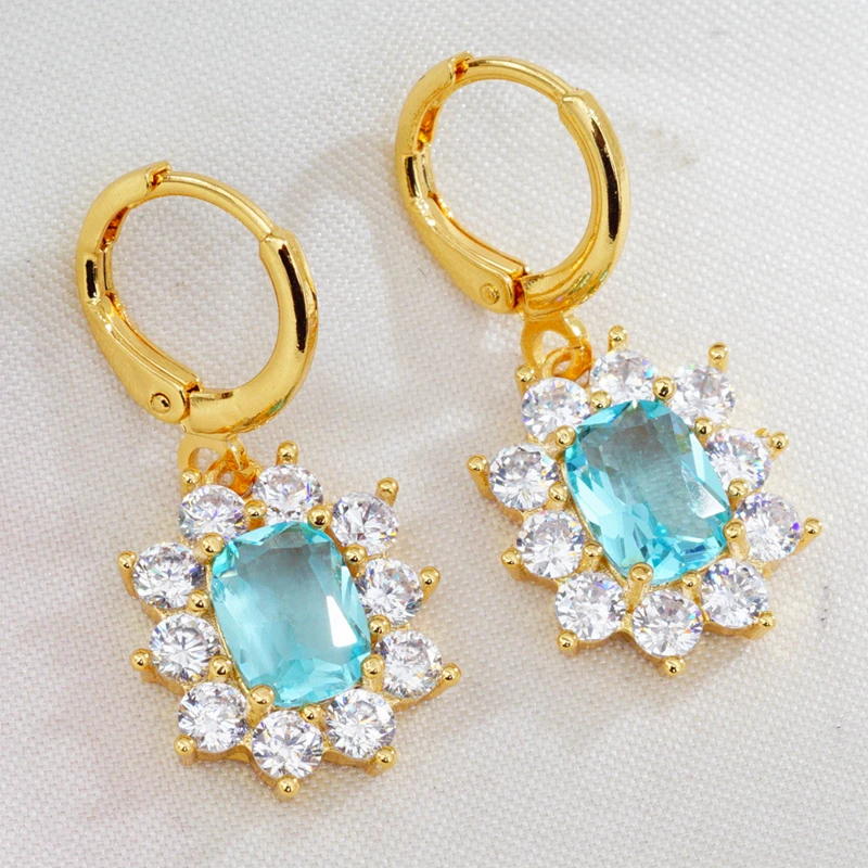 Classic Gold Long Earrings Oval Cubic Zirconia Crystal Dangle Earrings for Women Earrings 6 Colors
Classic Gold Long Earrings Oval Cubic Zirconia Crystal Dangle Earrings for Women Earrings 6 Colors