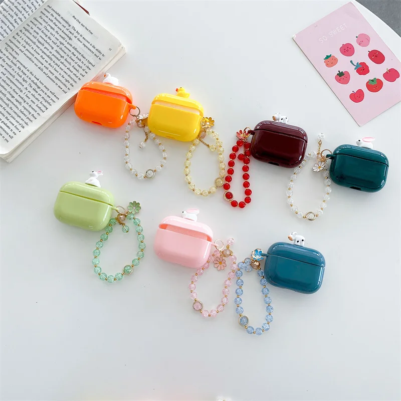 Luxury Case for Airpods 1 Cover for Airpod 2 Cute Air Pods Pro Box Ornaments for Girl Charging Bag Protective with Bracelet
Luxury Case for Airpods 1 Cover for Airpod 2 Cute Air Pods Pro Box Ornaments for Girl Charging Bag Protective with Bracelet