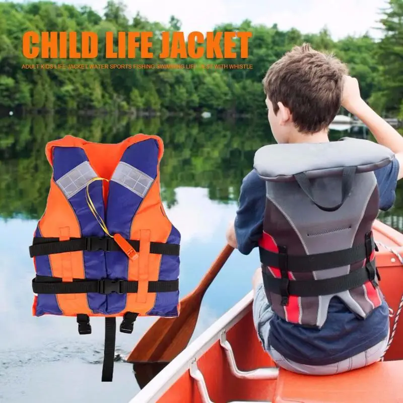 Adult Kids Life Vest Fishing Boating Drifting Life Jacket with Whistle
Adult Kids Life Vest Fishing Boating Drifting Life Jacket with Whistle