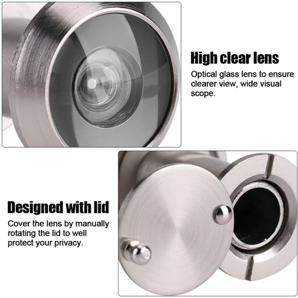 Hot Sale 200 Degree 16mm Door Viewer Alloy Tamper Adjustable Home Security Camera House Anti-Theft Eye Video Door Peephole
Hot Sale 200 Degree 16mm Door Viewer Alloy Tamper Adjustable Home Security Camera House Anti-Theft Eye Video Door Peephole