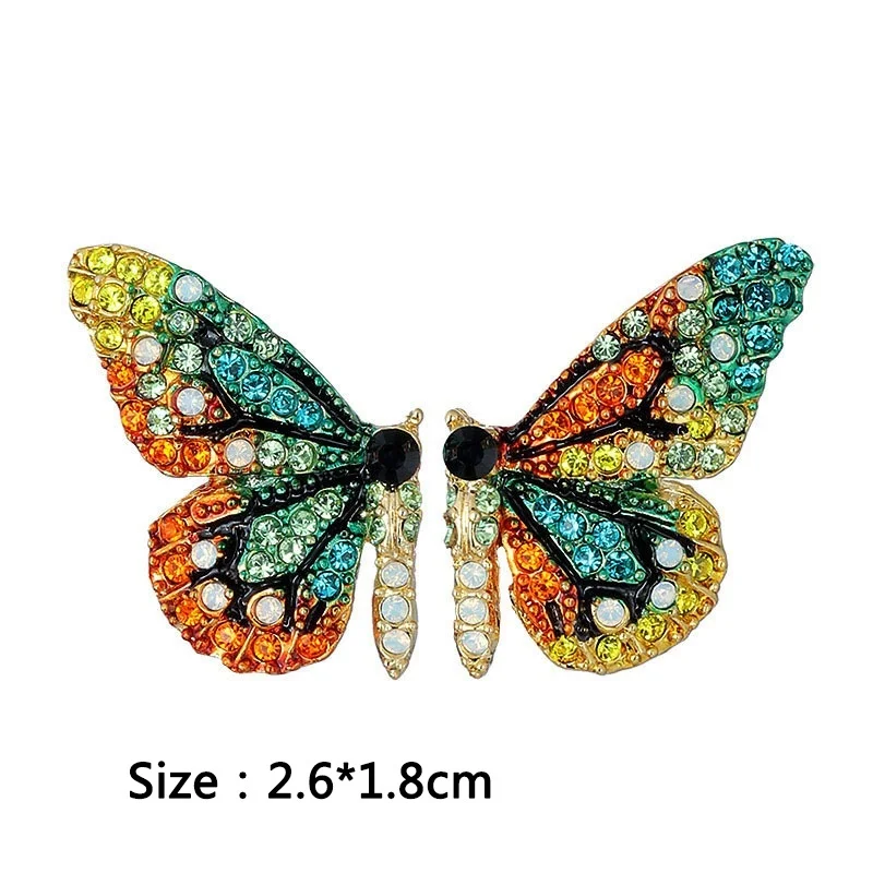 Women Fashion Butterfly Wing Earrings Rhinestone Party Earring Jewelry Accessories
Women Fashion Butterfly Wing Earrings Rhinestone Party Earring Jewelry Accessories