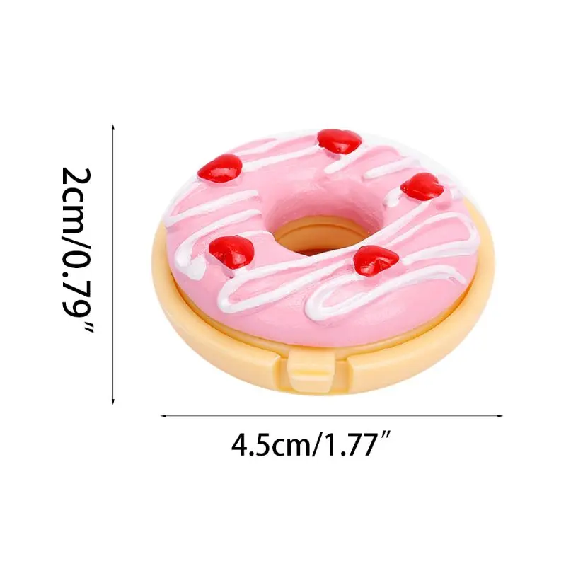 Creative Cute Colorful Donut Shape Lip Balm Sweet Doughnut Moisturizing Long Lasting Colorless Nutritious Anti Cleft Lipstick
Creative Cute Colorful Donut Shape Lip Balm Sweet Doughnut Moisturizing Long Lasting Colorless Nutritious Anti Cleft Lipstick