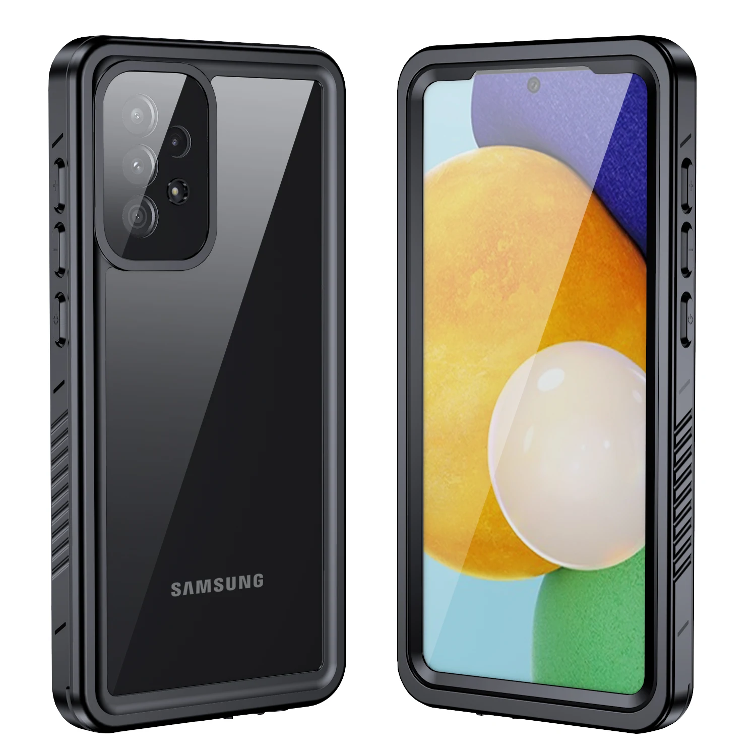 

Водонепроницаемый Чехол Ip68 для Samsung Galaxy A72 5g 4g, противоударный чехол для подводной съемки с трубкой и встроенным экраном