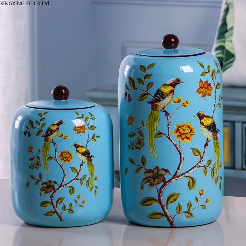 Chinese Style European Neo-classical Ceramic Vase Storage Pot Clay Pot Vase Decoration Living Room Bogu Frame Flower Arrangement
Chinese Style European Neo-classical Ceramic Vase Storage Pot Clay Pot Vase Decoration Living Room Bogu Frame Flower Arrangement