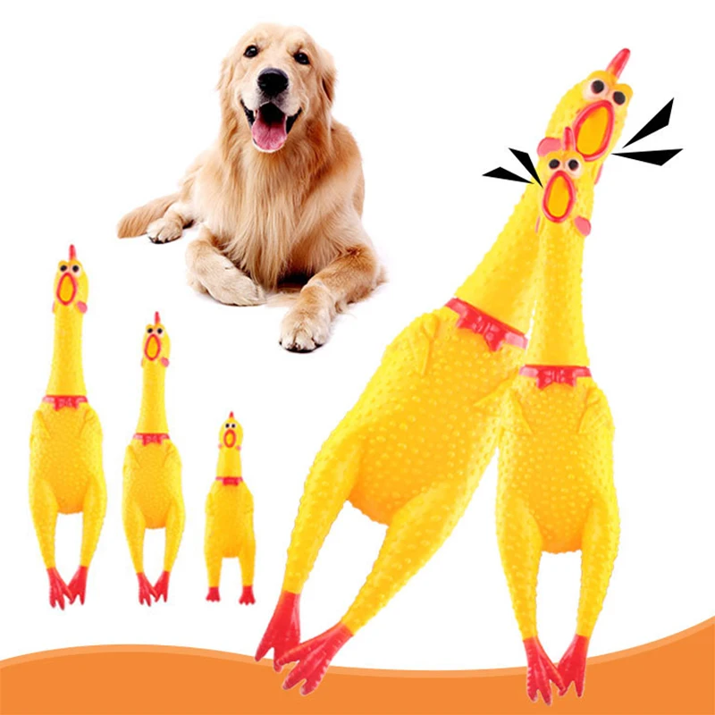 Fashion Pets Dog Squeak Toys Screaming Chicken Squeeze Sound Toy For Dogs Super Durable Funny Yellow Rubber Chicken Dog Chew Toy
Fashion Pets Dog Squeak Toys Screaming Chicken Squeeze Sound Toy For Dogs Super Durable Funny Yellow Rubber Chicken Dog Chew Toy