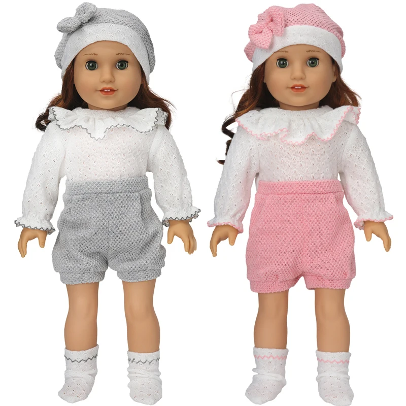 18" Girl Dolls Clothes Pink Bow Hat Set 43 40 Cm Baby Doll Toys Wears Children Girl Gifts
18" Girl Dolls Clothes Pink Bow Hat Set 43 40 Cm Baby Doll Toys Wears Children Girl Gifts