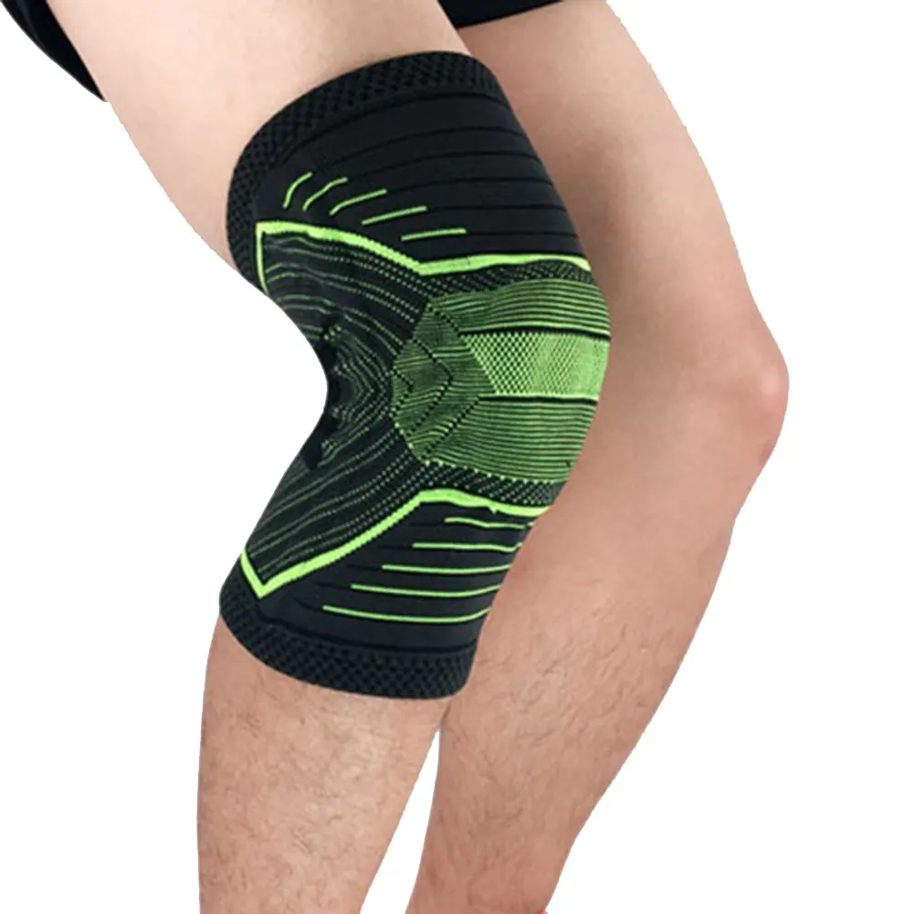 Professional Patella Knee Protector Spring Knee Brace Elastic Compression Non-slip Fitness Running Cycling Silicone Knee Pad
Professional Patella Knee Protector Spring Knee Brace Elastic Compression Non-slip Fitness Running Cycling Silicone Knee Pad