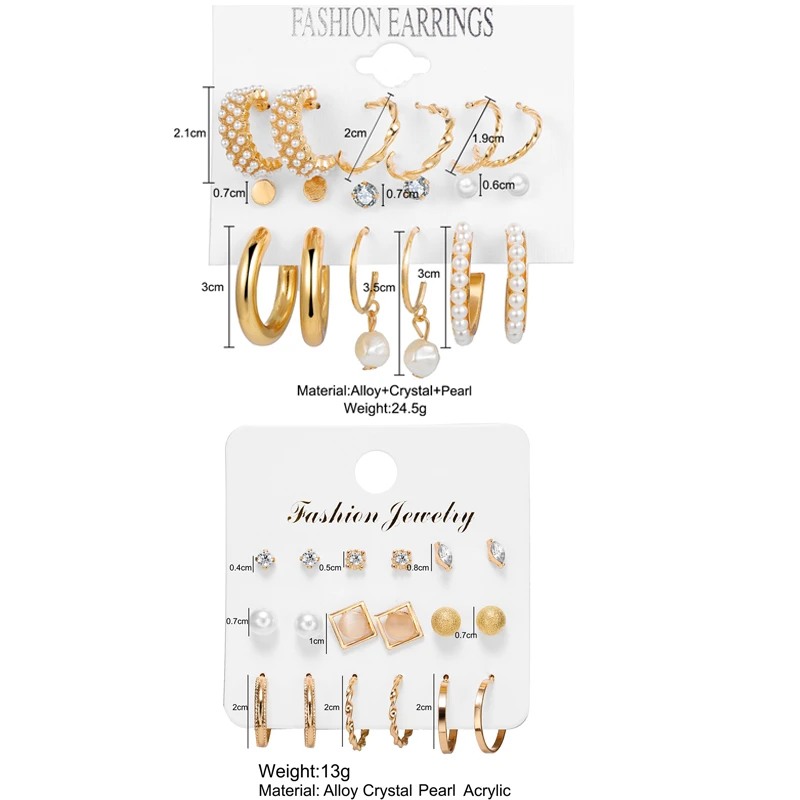 Hot Sale 2021 Gold Geometric Pearl Drop Earrings for Women New Trendy Circle Earrings Jewelry Female Fashion Statement
Hot Sale 2021 Gold Geometric Pearl Drop Earrings for Women New Trendy Circle Earrings Jewelry Female Fashion Statement