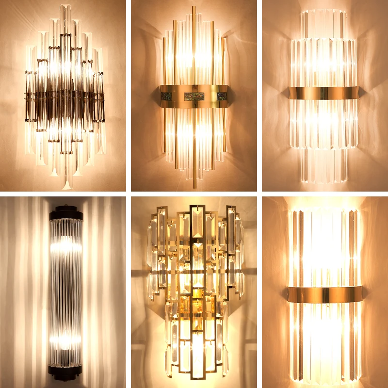 2021 Luxury Crystal Wall Light American Luxurious Postmodern Crystal Wall Lamps Fixtures for Living Room Home Decoration
2021 Luxury Crystal Wall Light American Luxurious Postmodern Crystal Wall Lamps Fixtures for Living Room Home Decoration