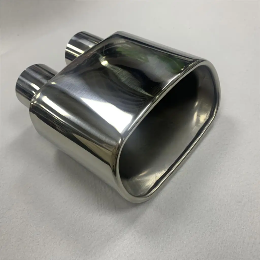 AK MUFFLERTIP Double Inner Exhaust Tip Stainless Steel Car Exhaust Pipe For BMW X5 2004-2008 Nozzle Universal Tailpipe
AK MUFFLERTIP Double Inner Exhaust Tip Stainless Steel Car Exhaust Pipe For BMW X5 2004-2008 Nozzle Universal Tailpipe