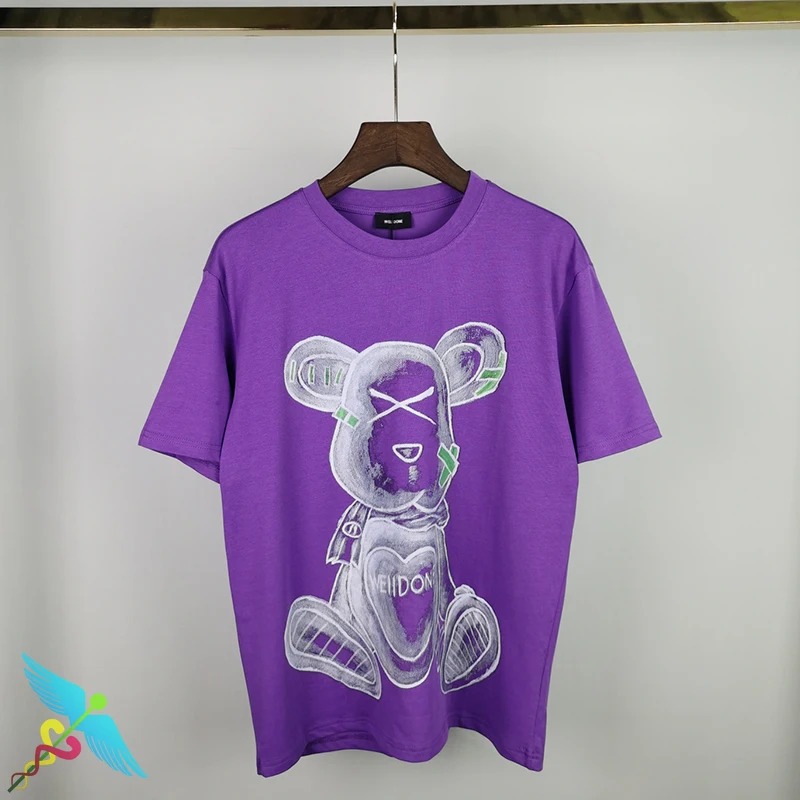 T-Shirts Men WELLDONE Women Fashion Casual Cute Bear Print We11done T-shirt High Quality Cartoon Print WE11DONE Top Tees
T-Shirts Men WELLDONE Women Fashion Casual Cute Bear Print We11done T-shirt High Quality Cartoon Print WE11DONE Top Tees