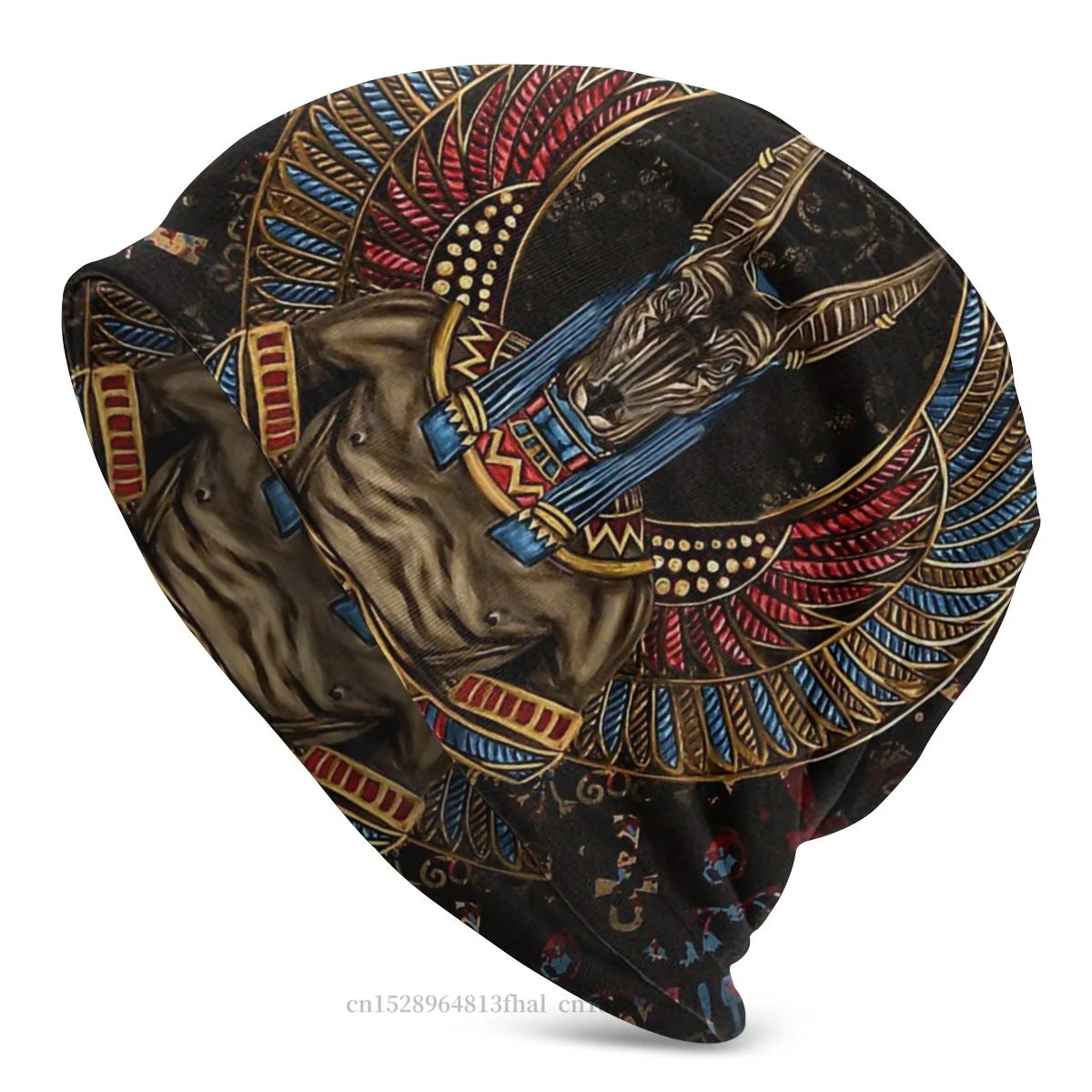 Ancient Egypt Egyptian Winter Warm Hats Anubis God Knit Hat Bonnet High Quality Skullies Beanies Caps 
Ancient Egypt Egyptian Winter Warm Hats Anubis God Knit Hat Bonnet High Quality Skullies Beanies Caps
