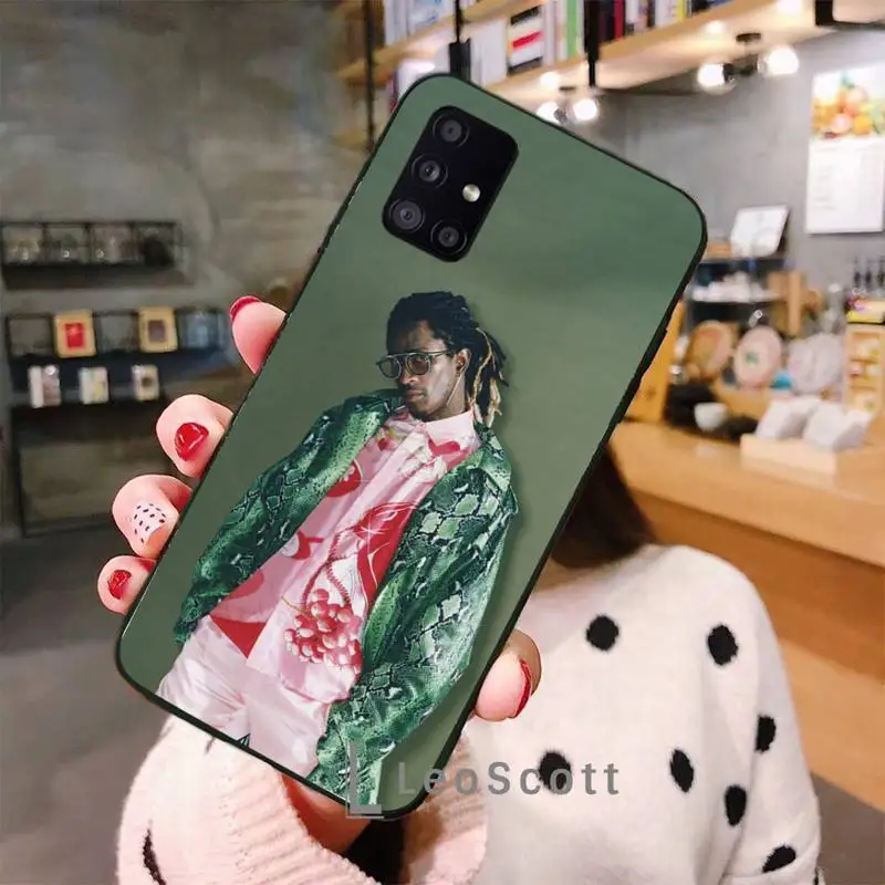 Young Thug Phone Case For Samsung A40 A31 A50 A51 A71 A20E A20S S8 S9 S10 S20 Plus note 20 ultra
Young Thug Phone Case For Samsung A40 A31 A50 A51 A71 A20E A20S S8 S9 S10 S20 Plus note 20 ultra