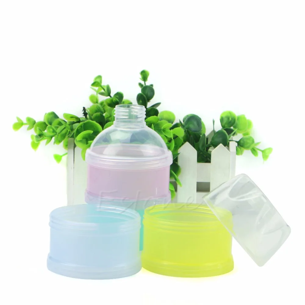 2019 New 1Pc Portable 4 Layers Infant Baby Milk Powder Box Food Storage Container Travel
