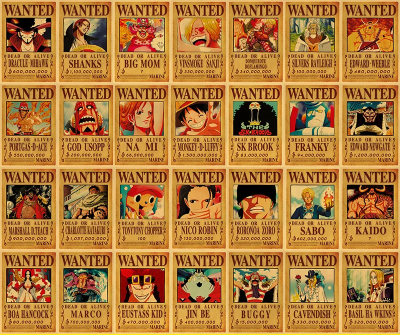 Полный набор Аниме One Piece новый набор для награды 
Полный набор Аниме One Piece новый набор для награды