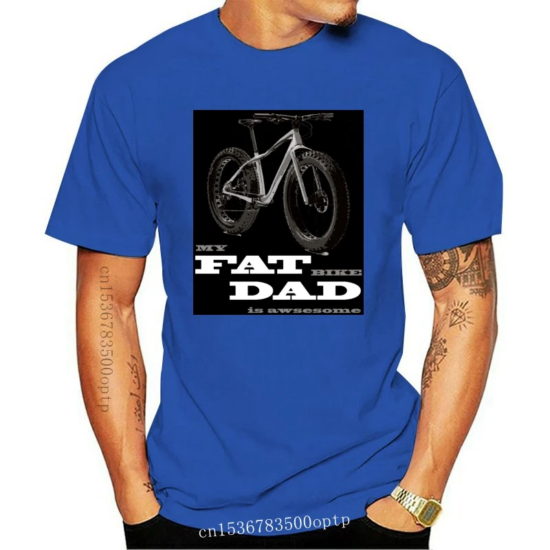 Футболка трикотажная, с коротким рукавом, дышащая, с надписью My Fat Bike Dad Is Awesome, для езды на горном велосипеде, осень S-5XL 
Футболка трикотажная, с коротким рукавом, дышащая, с надписью My Fat Bike Dad Is Awesome, для езды на горном велосипеде, осень S-5XL