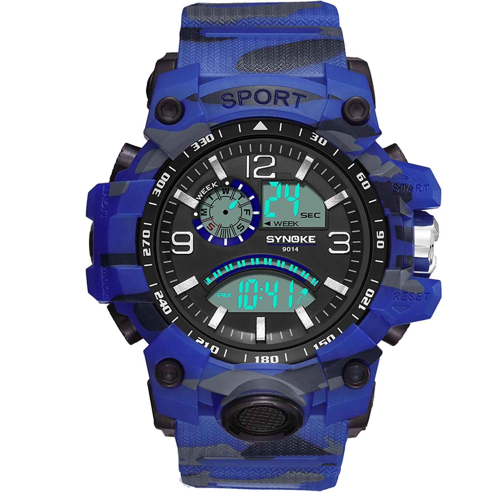 Casual Sport Watches Men's Electronic Sports Watch Multi-function Outdoor Sports Watch With Large Screen Relogio Masculino
Casual Sport Watches Men's Electronic Sports Watch Multi-function Outdoor Sports Watch With Large Screen Relogio Masculino