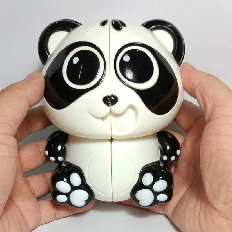 

Newest Arrival Zhisheng Yuxin Panda 2x2 Speed Cube Magic Puzzle Professional Cubo Magico Child Brain Teaser Educational Kid Toys