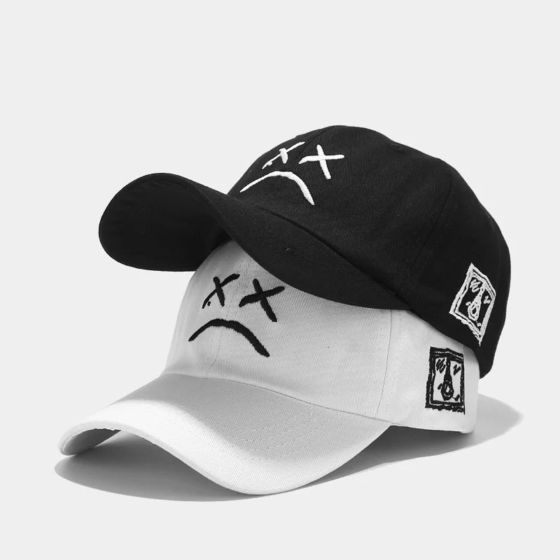 Spring New Hat Crying Face Embroidery Baseball Cap For Men And Women Outdoor Leisure Sunscreen Cap Baby Sun Hat Gorras Bone
Spring New Hat Crying Face Embroidery Baseball Cap For Men And Women Outdoor Leisure Sunscreen Cap Baby Sun Hat Gorras Bone