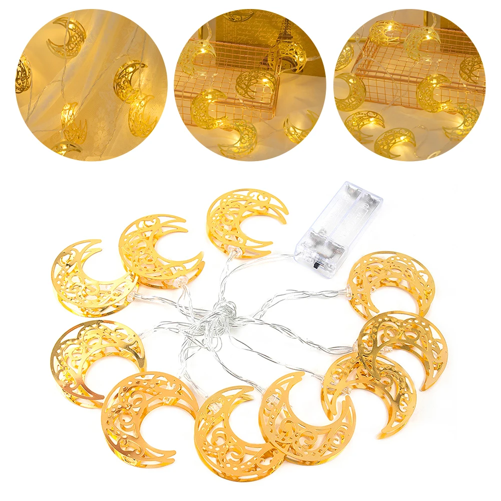 Ramadan Lights Decoration Moon Star Led String Lights EID Mubarak Decor For Home Eid Al-Fitr Event Party Deco Ramadan Kareem
Ramadan Lights Decoration Moon Star Led String Lights EID Mubarak Decor For Home Eid Al-Fitr Event Party Deco Ramadan Kareem