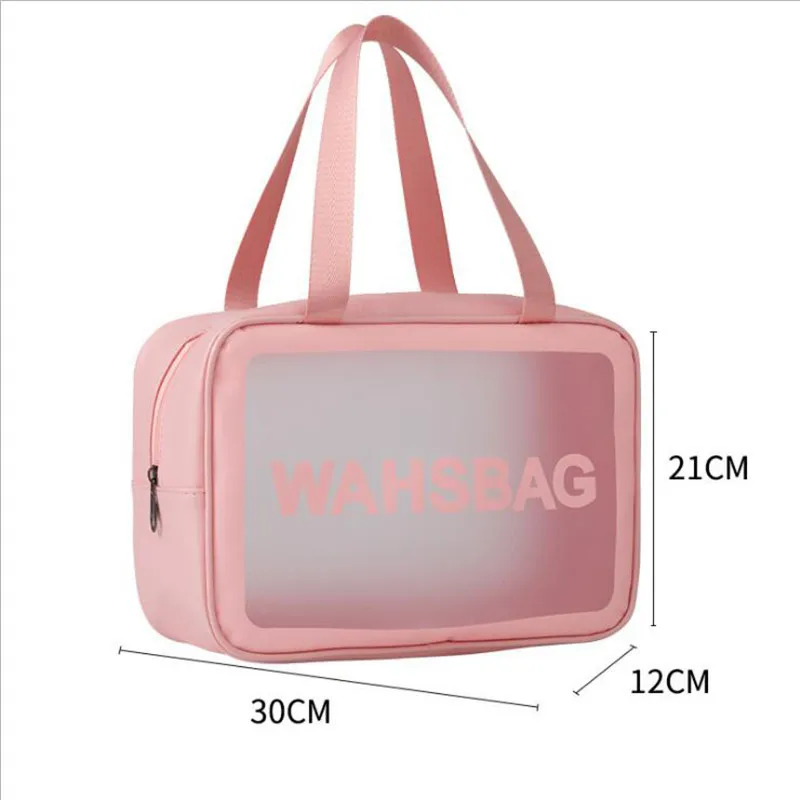 Women Portable Travel Wash Bag Female Transparent Waterproof Makeup Storage Pouch Large Capacity Cosmetic Organizer Beauty Case
Women Portable Travel Wash Bag Female Transparent Waterproof Makeup Storage Pouch Large Capacity Cosmetic Organizer Beauty Case