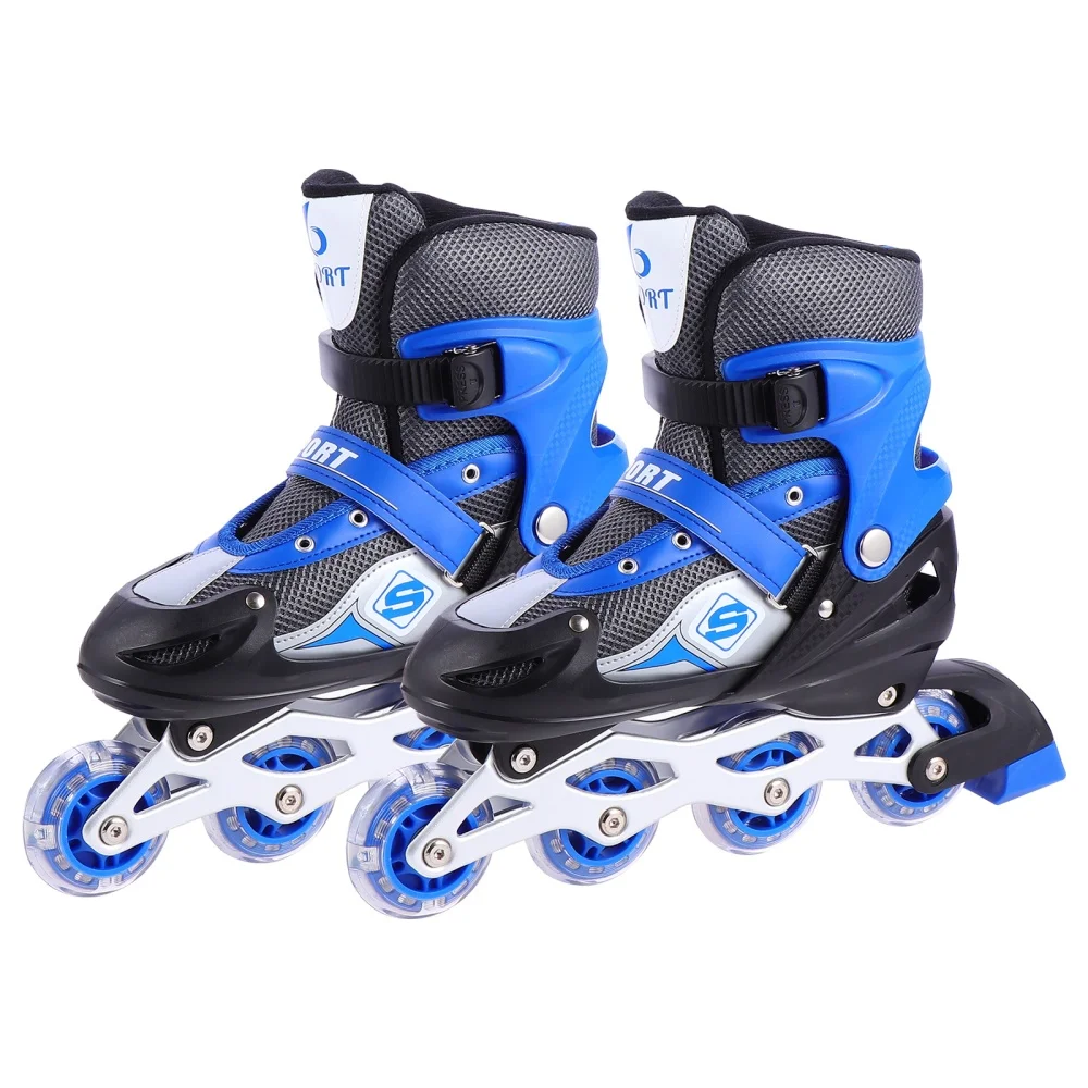 1 Pair Skates Shoes with Light Wheels Roller Shoes Adjustable Roller Skates
1 Pair Skates Shoes with Light Wheels Roller Shoes Adjustable Roller Skates