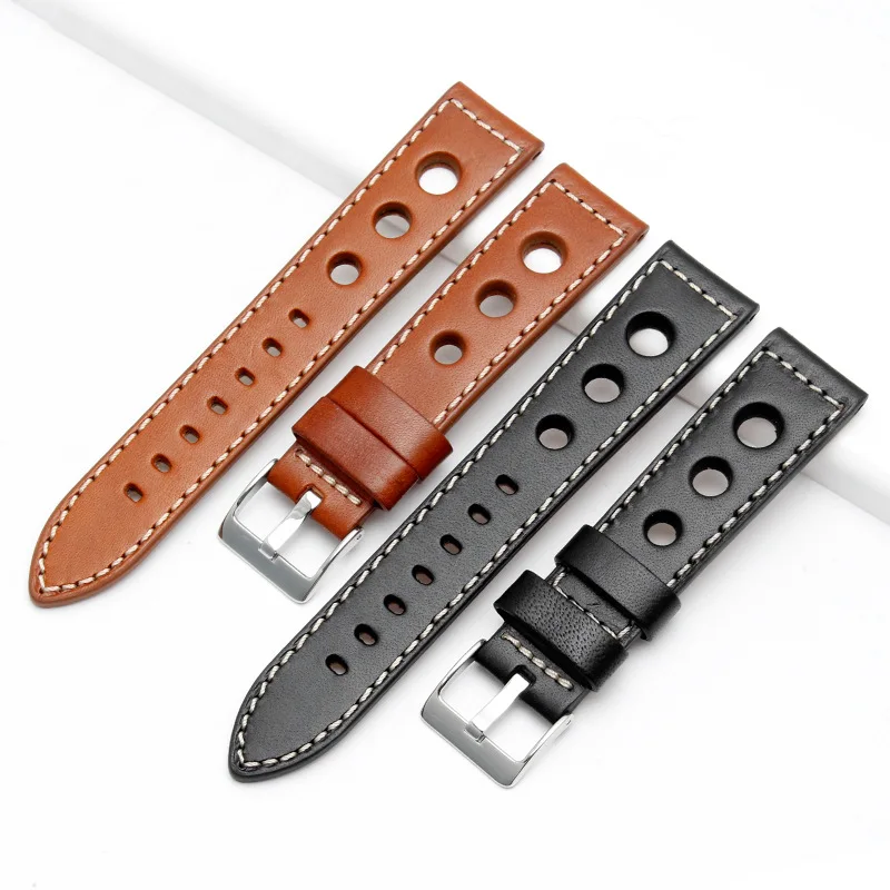 Vintage Leather Strap Watch Band Greasedleather Watch Accessories Bracelet 20mm 22mm 24mm Fashion Red Watchband For Omega
Vintage Leather Strap Watch Band Greasedleather Watch Accessories Bracelet 20mm 22mm 24mm Fashion Red Watchband For Omega