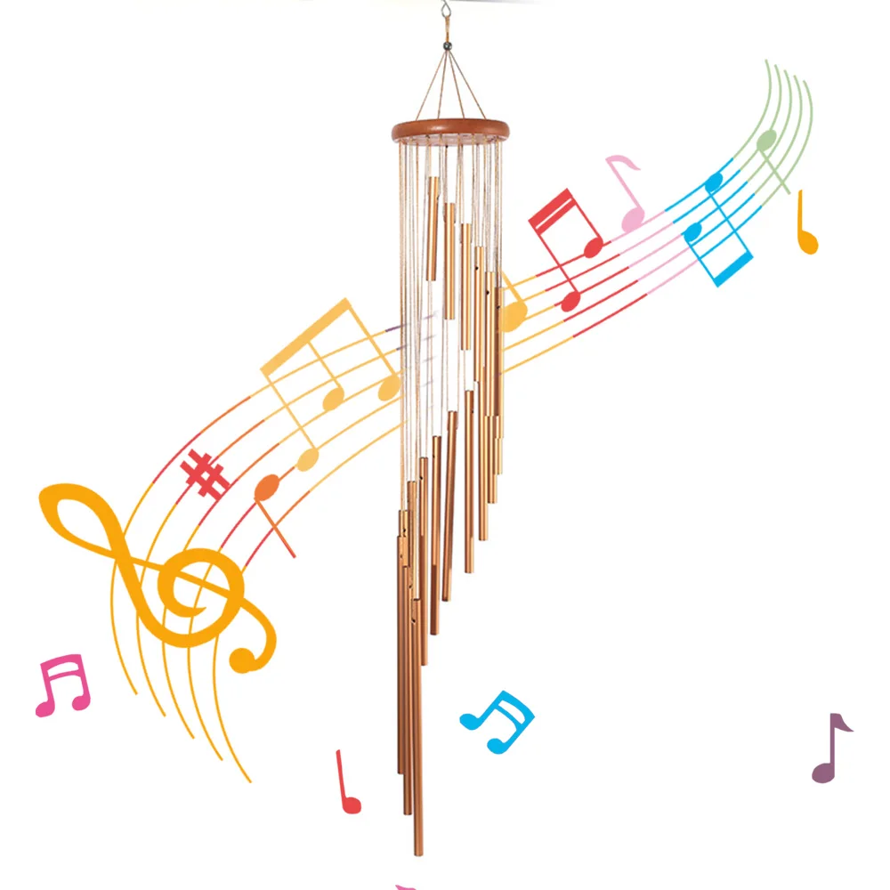 Nordic Classic Handmade Ornament Wind Chimes Metal Wind Bells 18 Tubes Home Decor Garden Patio Outdoor Wall Hanging
Nordic Classic Handmade Ornament Wind Chimes Metal Wind Bells 18 Tubes Home Decor Garden Patio Outdoor Wall Hanging