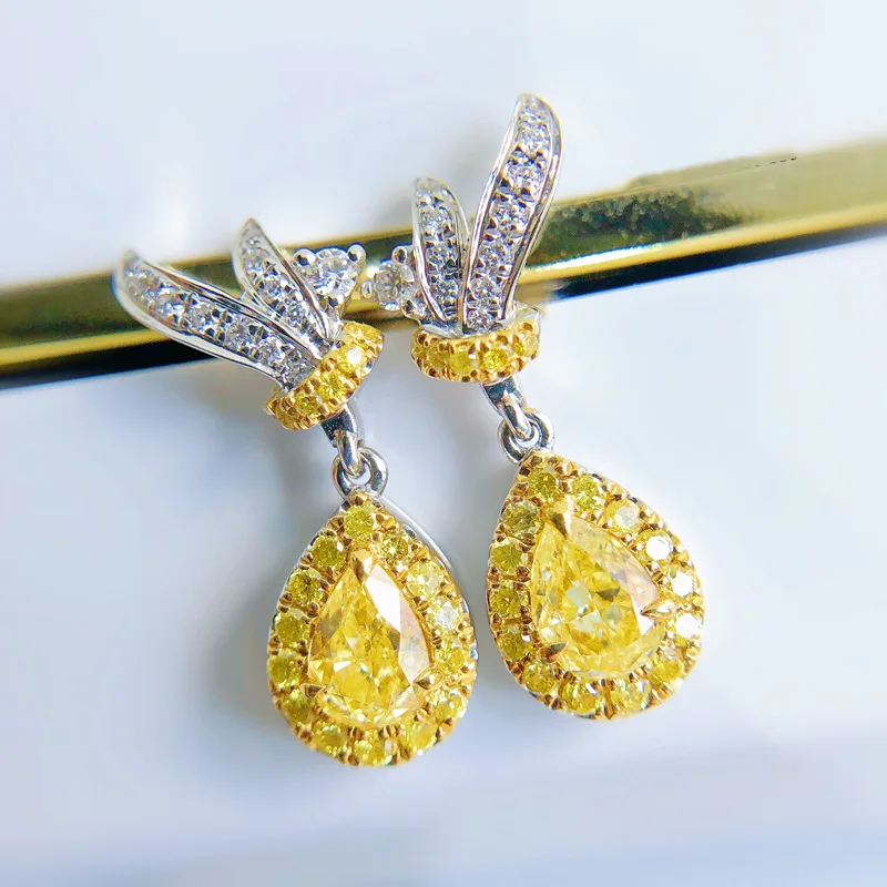 14K White Gold Jewelry Natural Topaz Gemstone Drop Earring Women Fine Party Aretes De Mujer 14K Gold Yellow Topaz Earring Girls
14K White Gold Jewelry Natural Topaz Gemstone Drop Earring Women Fine Party Aretes De Mujer 14K Gold Yellow Topaz Earring Girls