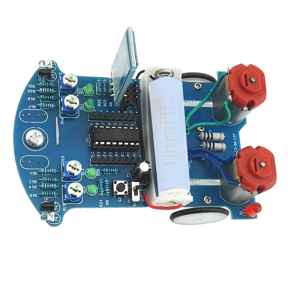 DIY Kits D2-6 Bluetooth-compatibleRemote Control Intelligent Car Smart Tracking Automobile Gravity Sensor Obstacle Avoidance 
DIY Kits D2-6 Bluetooth-compatibleRemote Control Intelligent Car Smart Tracking Automobile Gravity Sensor Obstacle Avoidance