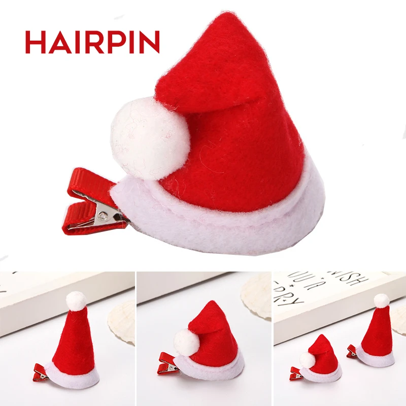 Christmas Hat Santa Hat Hair Clip Mini Hair Barrettes Christmas Hat Ornaments Festival Cosplay Props A66
Christmas Hat Santa Hat Hair Clip Mini Hair Barrettes Christmas Hat Ornaments Festival Cosplay Props A66
