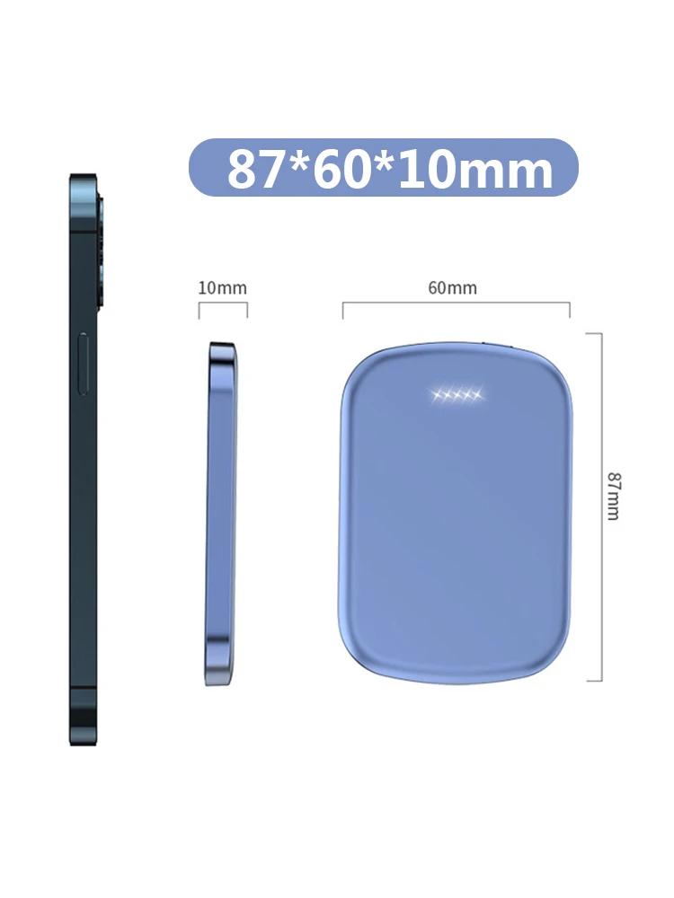 10000mAh Power Bank 15W Magnetic Wireless Fast Charger For magsafe powerbank Mobile Phone battery For iphone 12 xiaomi Samsung
10000mAh Power Bank 15W Magnetic Wireless Fast Charger For magsafe powerbank Mobile Phone battery For iphone 12 xiaomi Samsung