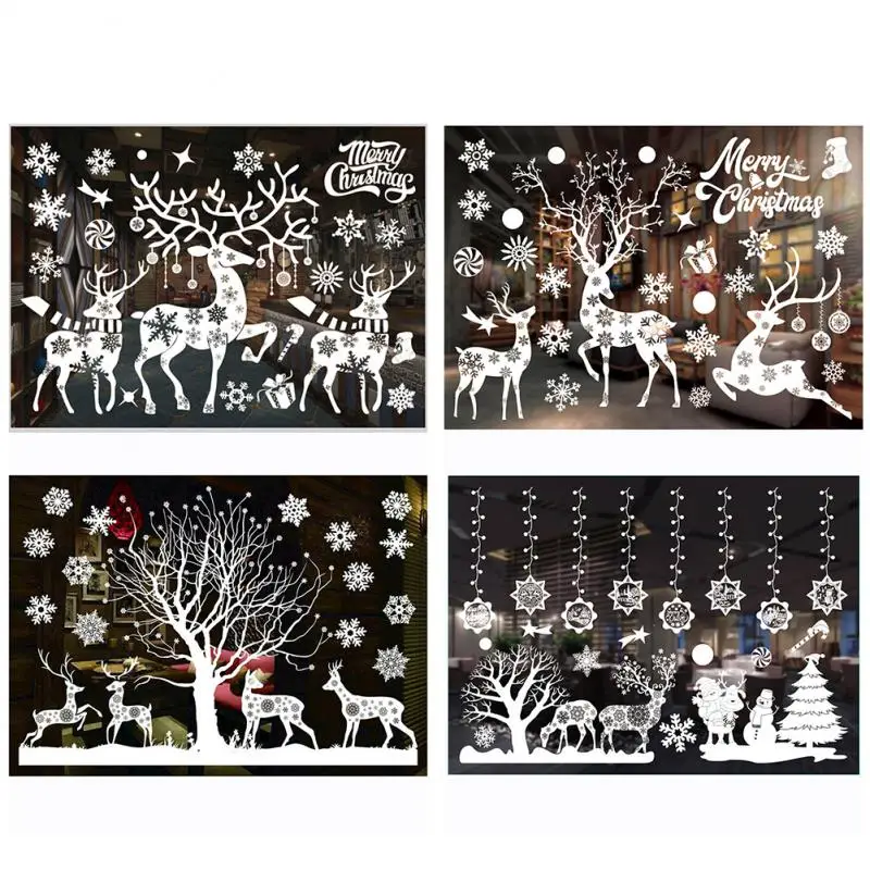 Merry Christmas Decor Window Stickers Santa Elk Wall Sticker For Christmas Home Door Window Display Decor Happy New Year 2021
Merry Christmas Decor Window Stickers Santa Elk Wall Sticker For Christmas Home Door Window Display Decor Happy New Year 2021