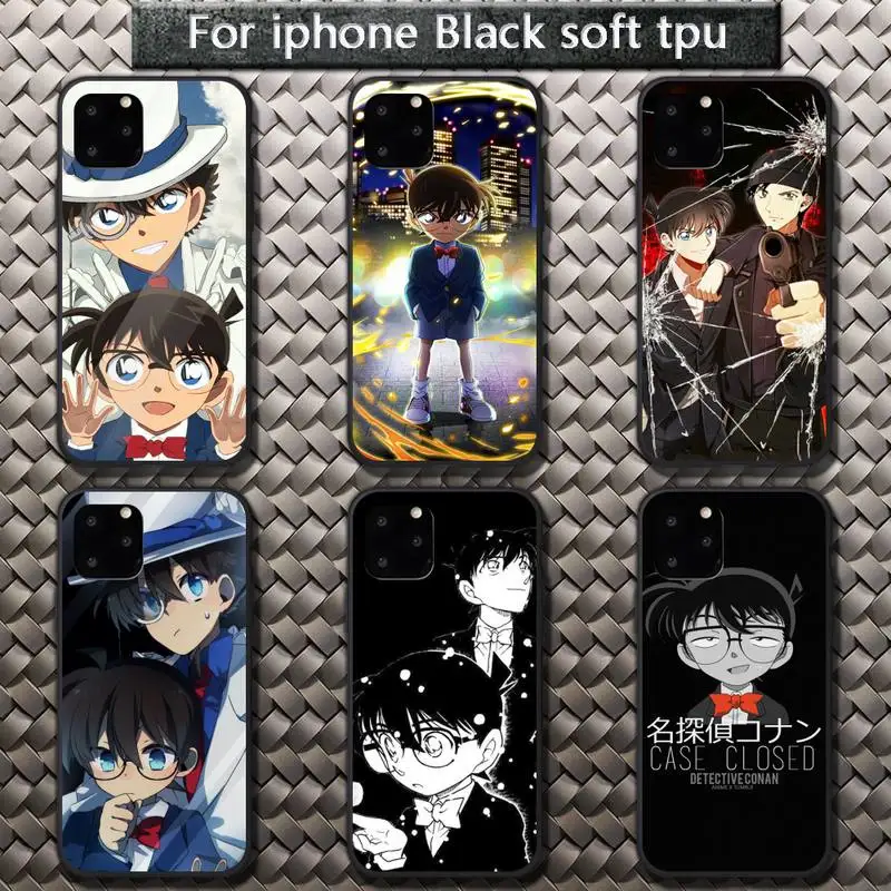 Anime Detective Conan Phone Case for iPhone 8 7 6 6S Plus X 5S SE 2020 XR 11 12 Pro mini pro XS MAX
Anime Detective Conan Phone Case for iPhone 8 7 6 6S Plus X 5S SE 2020 XR 11 12 Pro mini pro XS MAX