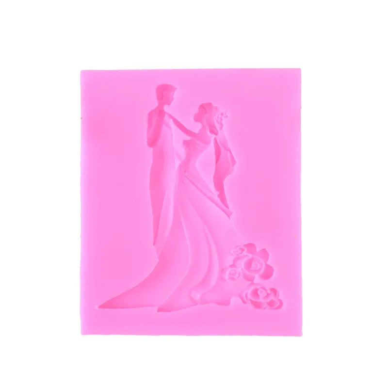 Wedding Wedding Fondant Silicone Mould Bride and groom clay mold DIY chocolate baking utensils silicone mold
Wedding Wedding Fondant Silicone Mould Bride and groom clay mold DIY chocolate baking utensils silicone mold