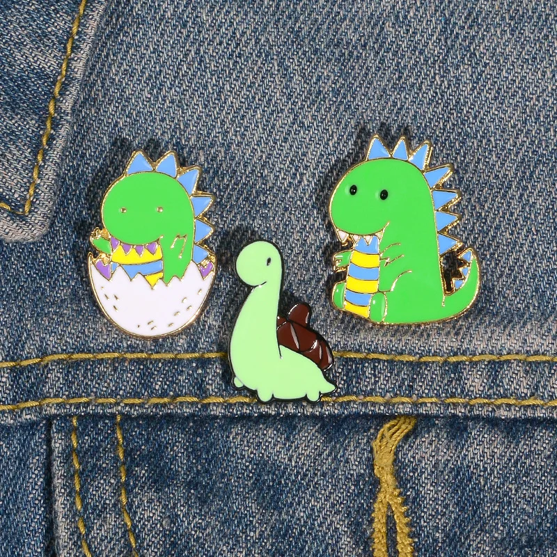 Cartoon Animal Green Little Dinosaur Tortoise Enamel Brooch Pin Alloy Badge Clothes Bag Accessories Woman Jewelry Gift for Kid
Cartoon Animal Green Little Dinosaur Tortoise Enamel Brooch Pin Alloy Badge Clothes Bag Accessories Woman Jewelry Gift for Kid
