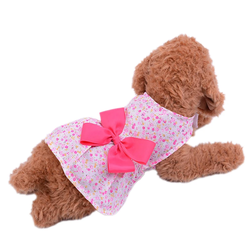 3 Colors Summer Pet Clothes Floral Dog Dress Skirt Summer Princess Dog Wedding Dresses York Poodle Chihuahua Teddy Clothes L
3 Colors Summer Pet Clothes Floral Dog Dress Skirt Summer Princess Dog Wedding Dresses York Poodle Chihuahua Teddy Clothes L