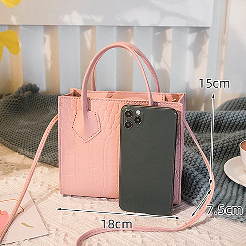 Small Crocodile Pattern Solid Color PU Leather Crossbody Bags For Women Summer Shoulder Handbags Simple Multifunction Totes
Small Crocodile Pattern Solid Color PU Leather Crossbody Bags For Women Summer Shoulder Handbags Simple Multifunction Totes
