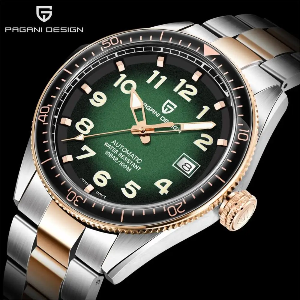 2020 New PAGANI DESIGN Mechanical Watches For Men Luxury Automatic Watch Men Waterproof Steel Business Watch Relogio Masculino
2020 New PAGANI DESIGN Mechanical Watches For Men Luxury Automatic Watch Men Waterproof Steel Business Watch Relogio Masculino