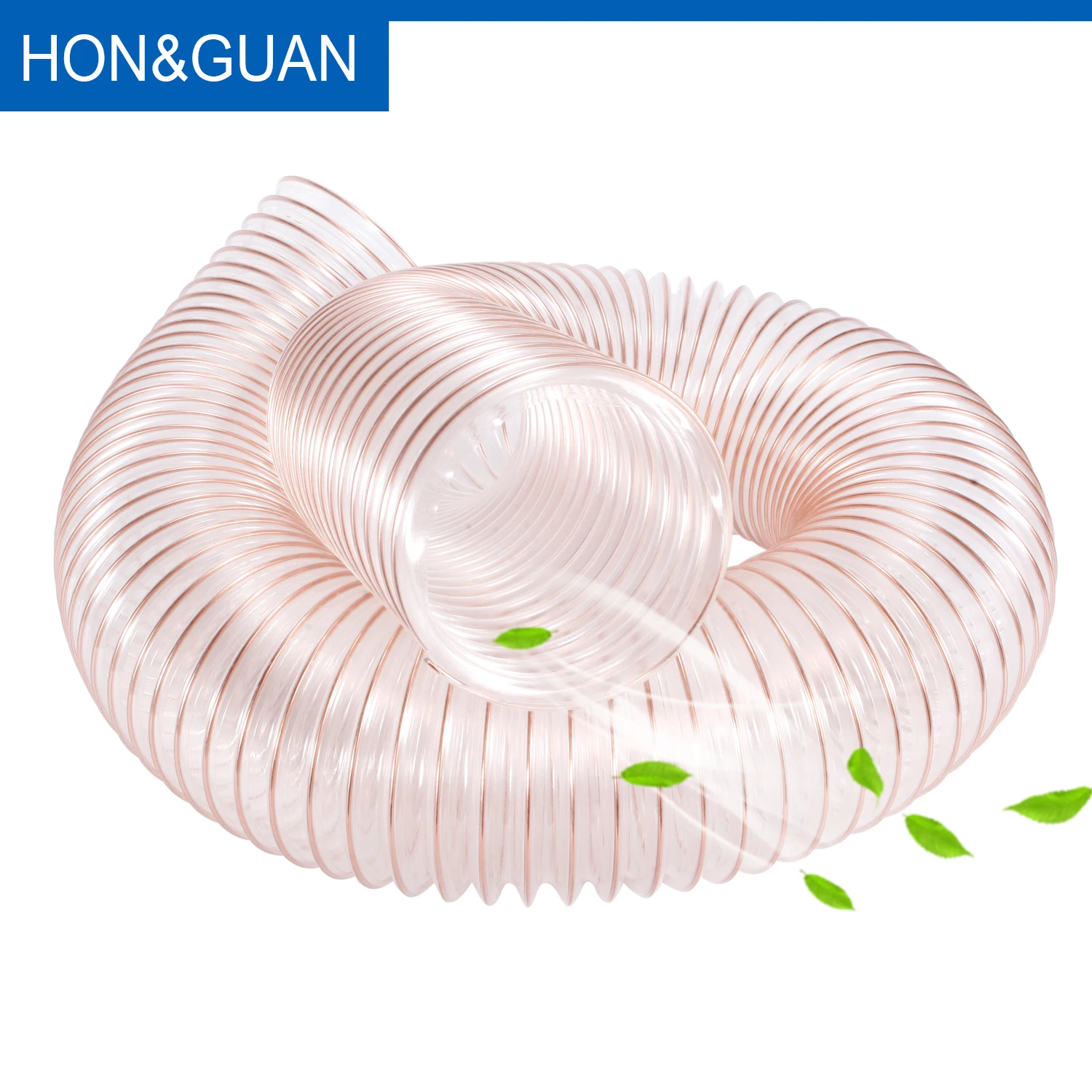 2M Flexible Air Ducting Hose Ventilation Transparent High Pressure PVC Steel Hose for Inline Duct Fan Ventilator 100 125 150mm
2M Flexible Air Ducting Hose Ventilation Transparent High Pressure PVC Steel Hose for Inline Duct Fan Ventilator 100 125 150mm