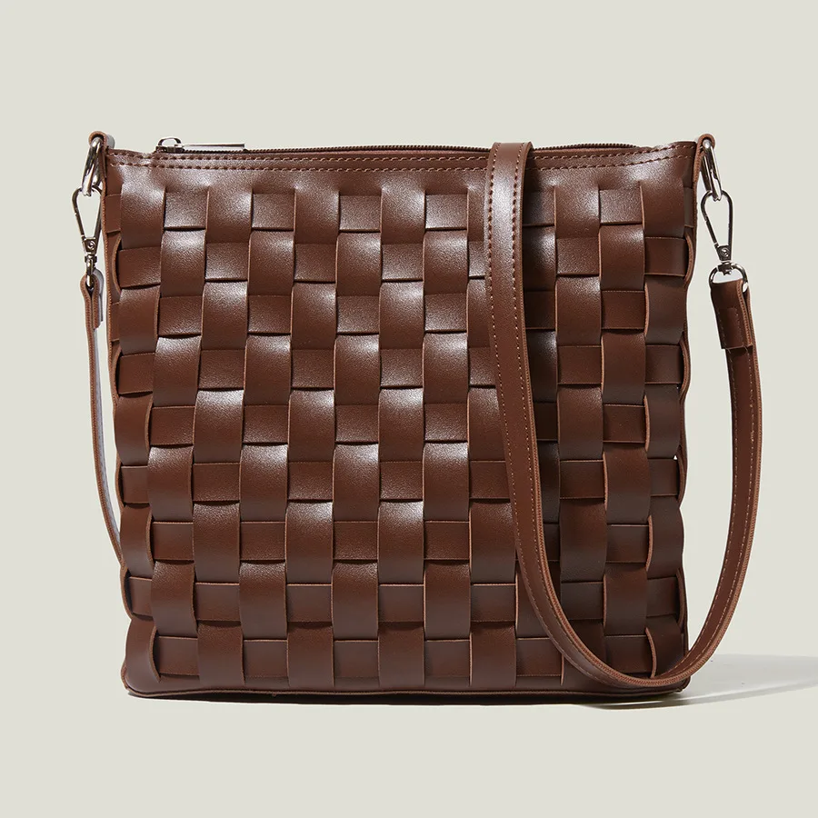 Fashion PU Soft Woven Tote Women's High Quality Brand Shoulder Crossbody Bag Ladies Casual Handbags Luxury Square Messenger Bag
Fashion PU Soft Woven Tote Women's High Quality Brand Shoulder Crossbody Bag Ladies Casual Handbags Luxury Square Messenger Bag