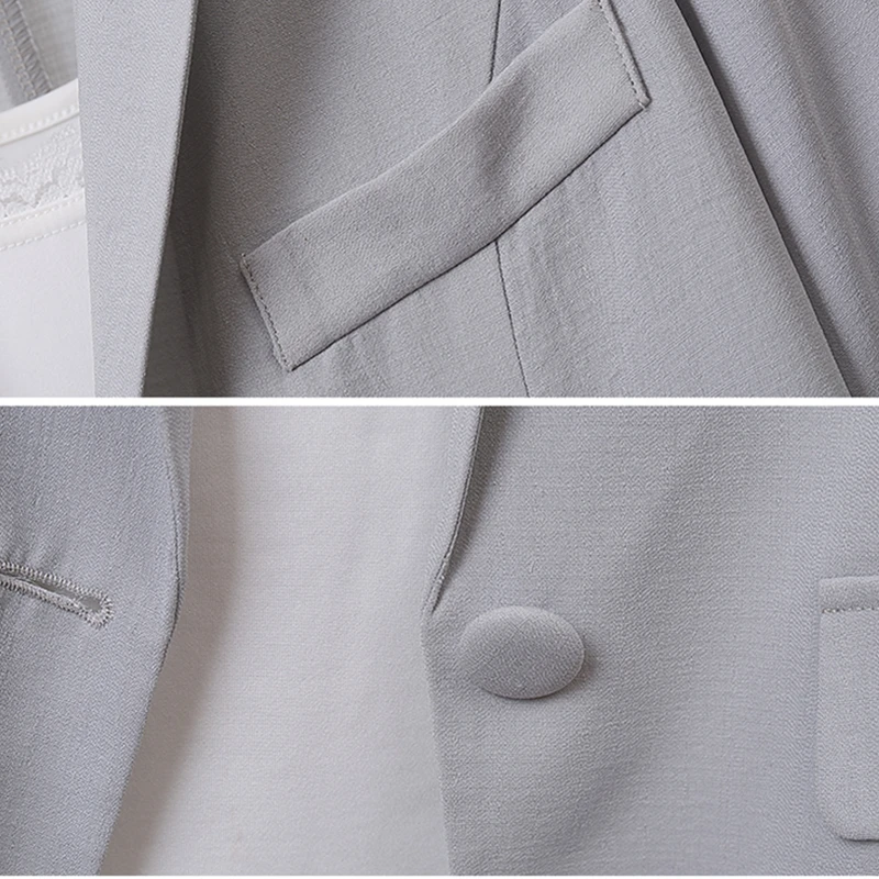 New Spring Summer Cotton Linen Blazers Women Fashion Patchwork Striped Plus Size Blazer Casual Work Wear Suit Jacket Women H288
New Spring Summer Cotton Linen Blazers Women Fashion Patchwork Striped Plus Size Blazer Casual Work Wear Suit Jacket Women H288
