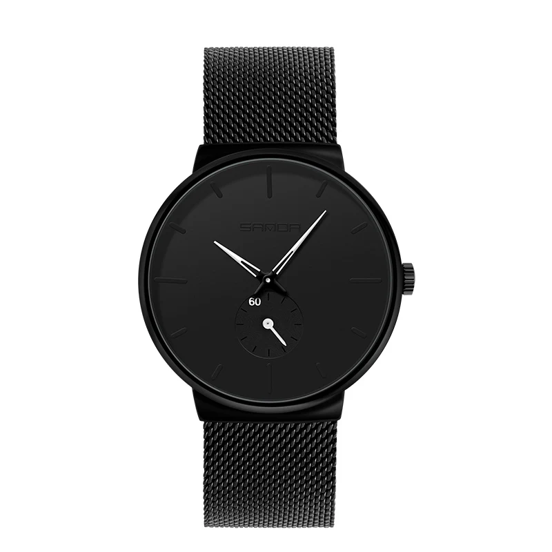 New Arrivals Fashion Designers SANDA P1059 Stainless Steel Mesh Belt Zinc Alloy Case Mineral Japan Original Movement Sport Watch
New Arrivals Fashion Designers SANDA P1059 Stainless Steel Mesh Belt Zinc Alloy Case Mineral Japan Original Movement Sport Watch