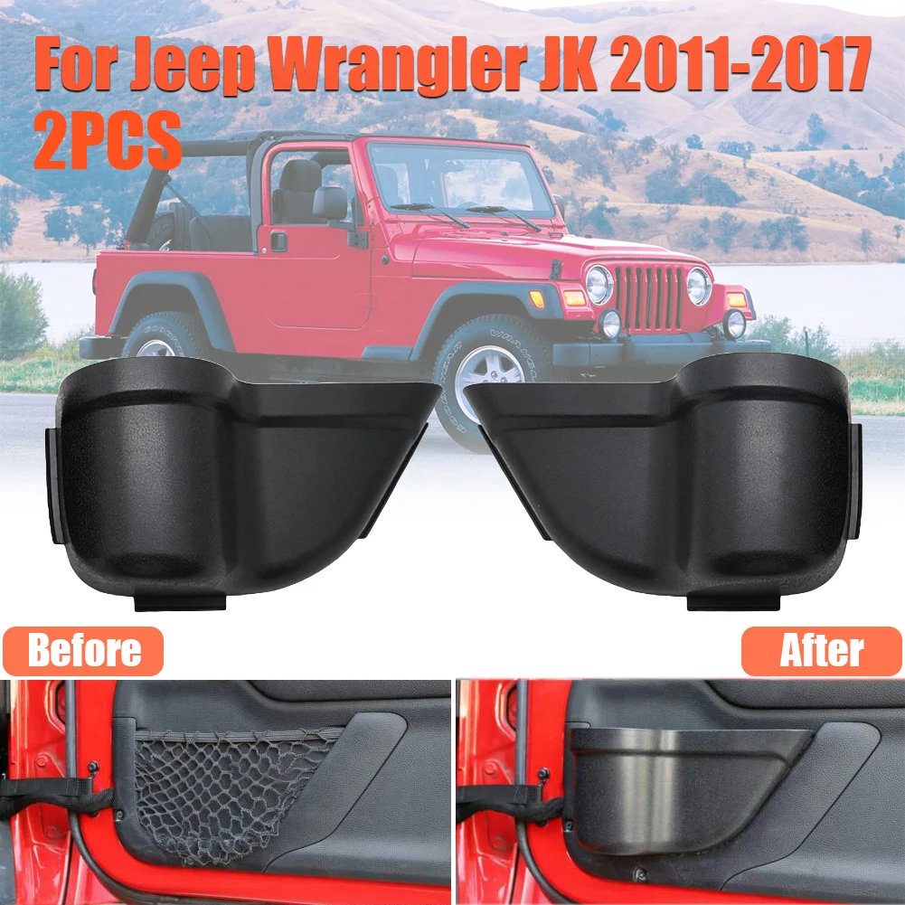 2Pcs Car Front Door Storage Box Net Holder Door Pockets Car Interior Accessories for Jeep Wrangler JK 2011-2017 Car Accessories
2Pcs Car Front Door Storage Box Net Holder Door Pockets Car Interior Accessories for Jeep Wrangler JK 2011-2017 Car Accessories